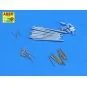 Set of barrels for battleship RN Roma, 1/350 - Aber Models RE-350 L67