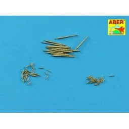 Barrels set for H.M.S. Ark Royal, 1/350 - Aber Models RE-350 L72 2