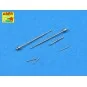 Set of barrels and periscopes for U-Boot type IX, 1/350 - Aber Mode...