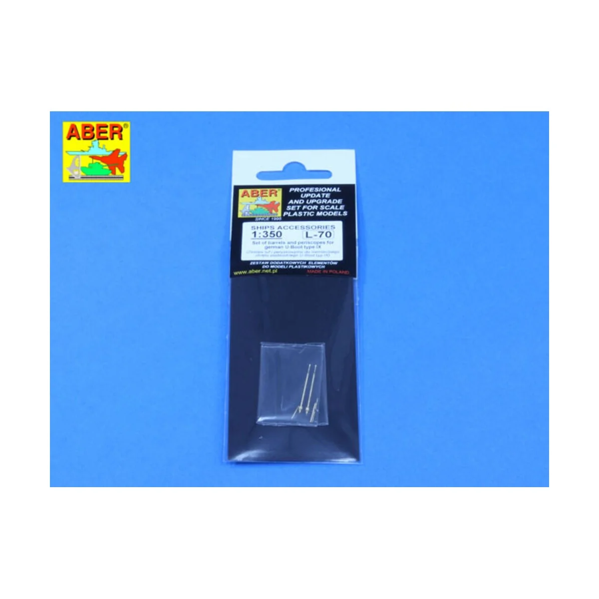Set of barrels and periscopes for U-Boot type IX, 1/350 - Aber Mode...