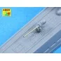Set of barrels and periscopes for U-Boot type IX, 1/350 - Aber Mode...