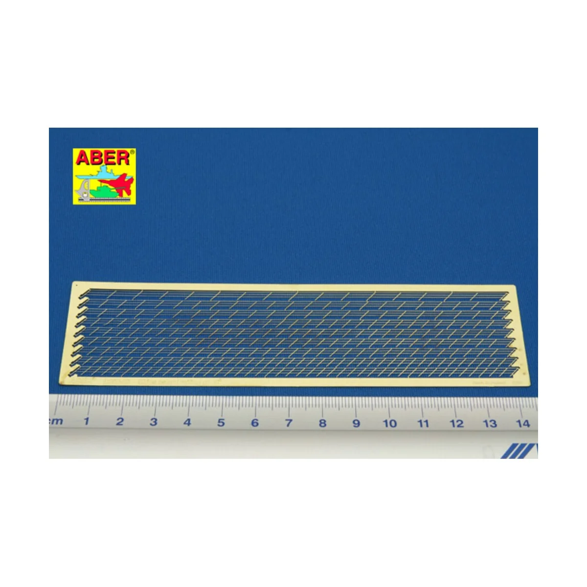 Aslant railing 45, 1/350 - Aber Models RE-350-03