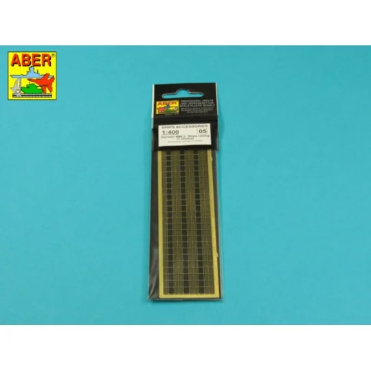 German WWII Ships railing ( 1 choice ), 1/400 - Aber Models RE-400-05