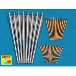 Set of barrels for Bismarck, Tirpitz, 1/400 - Aber Models RE-400-L01 2
