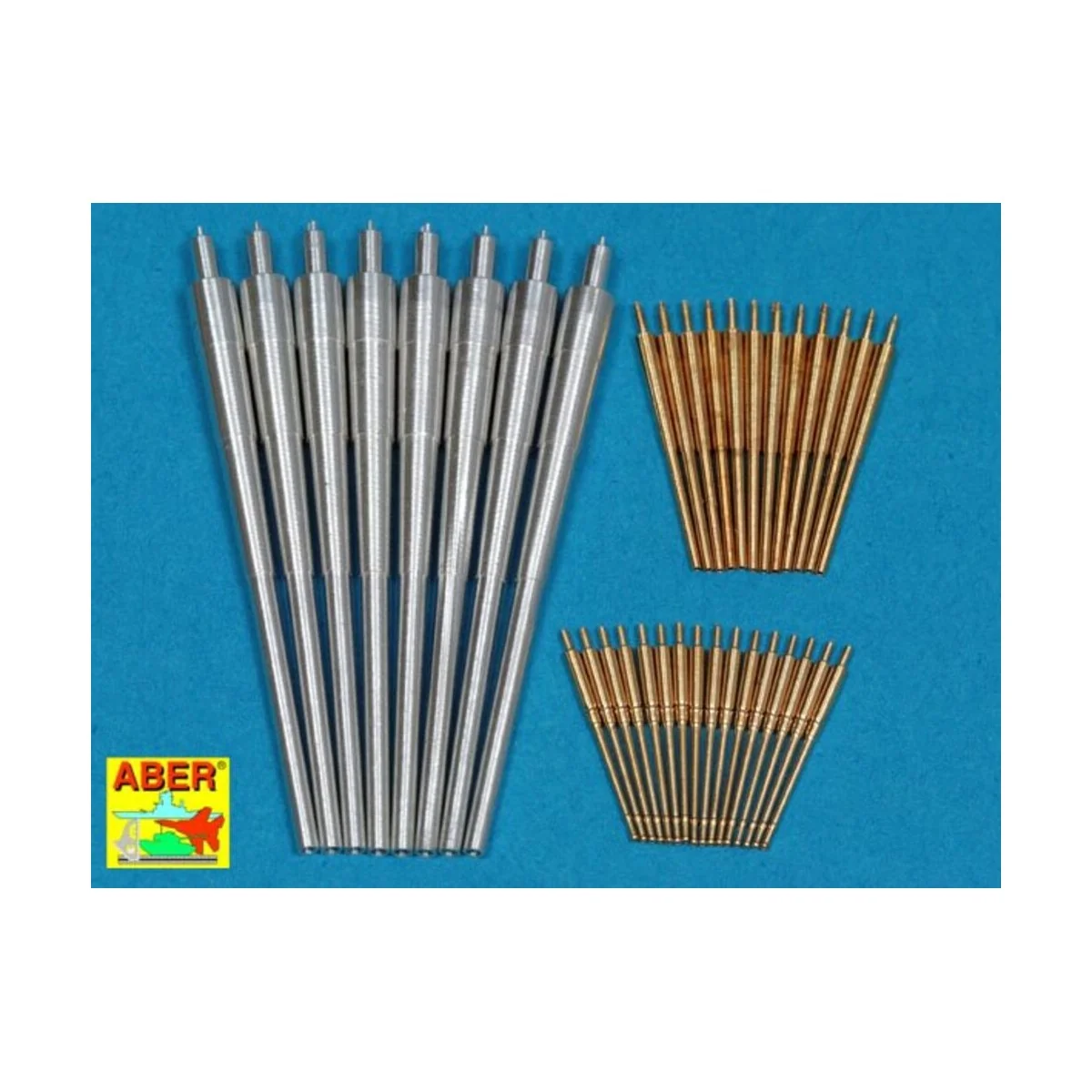 Set of barrels for Bismarck, Tirpitz, 1/400 - Aber Models RE-400-L01