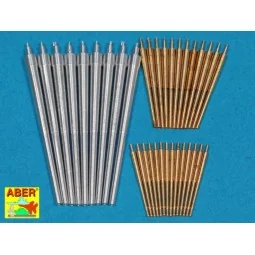Set of barrels for Sharnhorst, Gnieisenau, 1/400 - Aber Models RE-4... 2
