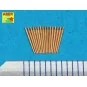 Set of 16 pcs 37mm barrels SK C/30, 1/400 - Aber Models RE-400-L03