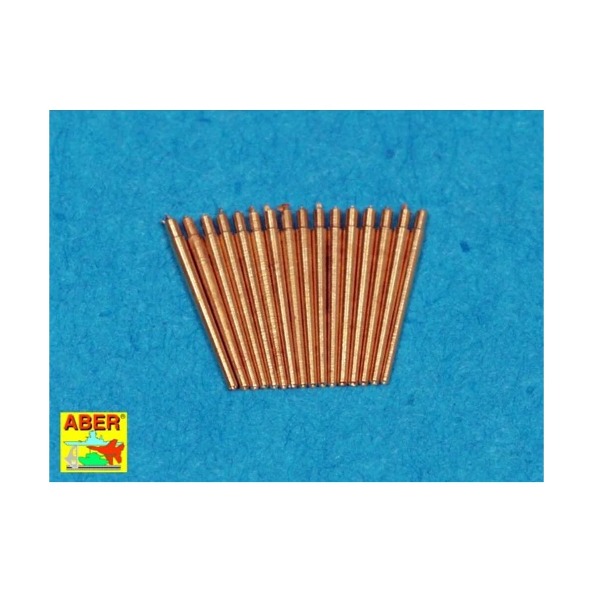 Set of 16 pcs 37mm barrels SK C/30, 1/400 - Aber Models RE-400-L03