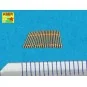 Set of 20 pcs 20mm barrels MG C/30, 1/400 - Aber Models RE-400-L05