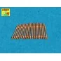 Set of 20 pcs 20mm barrels MG C/30, 1/400 - Aber Models RE-400-L05