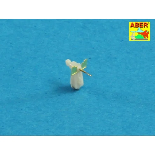 Set of 20 pcs 20mm L/70 Oerlikon barrels, 1/400 - Aber Models RE-40...