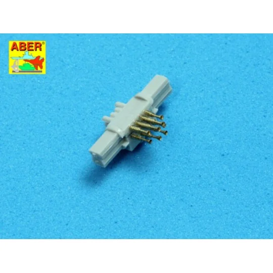 Set of 20 pcs QF 2-pdr (40mm) Mark VIII Pom-Pom, 1/400 - Aber Model...