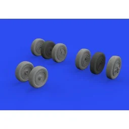 SR-71A wheels, 1/48 - Eduard Accessories 648740