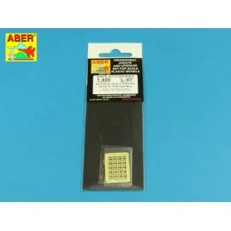 Set of 20 pcs 20mm L/70 Oerlikon barrels, 1/400 - Aber Models RE-40... 2