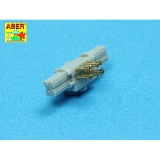 Set of 20 pcs QF 2-pdr (40mm) Mark VIII Pom-Pom, 1/400 - Aber Model...