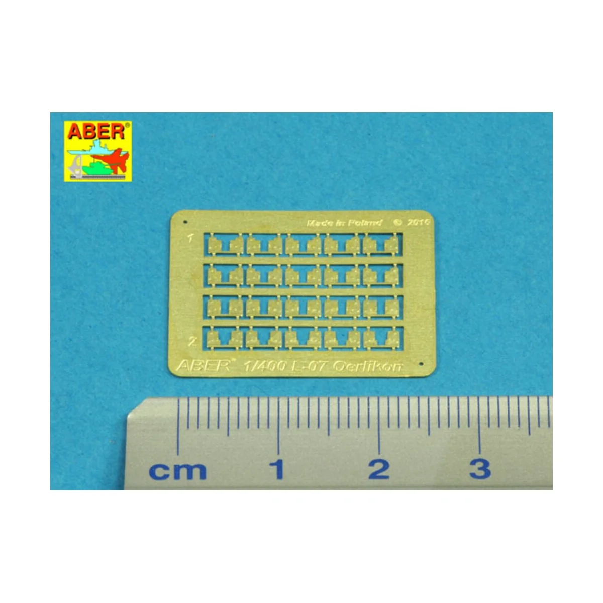 Set of 20 pcs 20mm L/70 Oerlikon barrels, 1/400 - Aber Models RE-40...