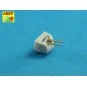 Set of barrels for Hood, 1/400 - Aber Models RE-400-L09