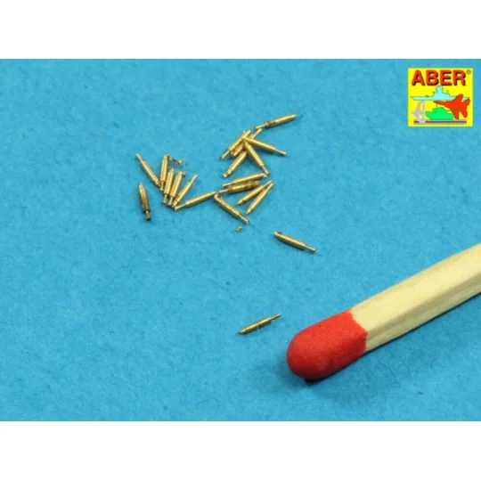 Set of 20 pcs (12, 7mm) Vickers Mk.III, 1/400 - Aber Models RE-400-L10
