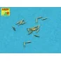 Set of 20 pcs (12, 7mm) Vickers Mk.III, 1/400 - Aber Models RE-400-L10