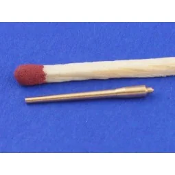 Set of 8 pcs 380 mm long barrels for ships Richelieu, Jean Bart, 1/...