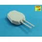 Set of barrels for Hood, 1/400 - Aber Models RE-400-L09
