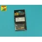 Set of 8 pcs 380 mm short barrels for ships Richelieu, Jean Bart, 1...