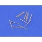 Set of12 pcs 100 mm barrels for ships Richelieu, Jean Bart, 1/700 -...