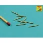 Set of 8 pcs 380 mm short barrels for ships Richelieu, Jean Bart, 1...