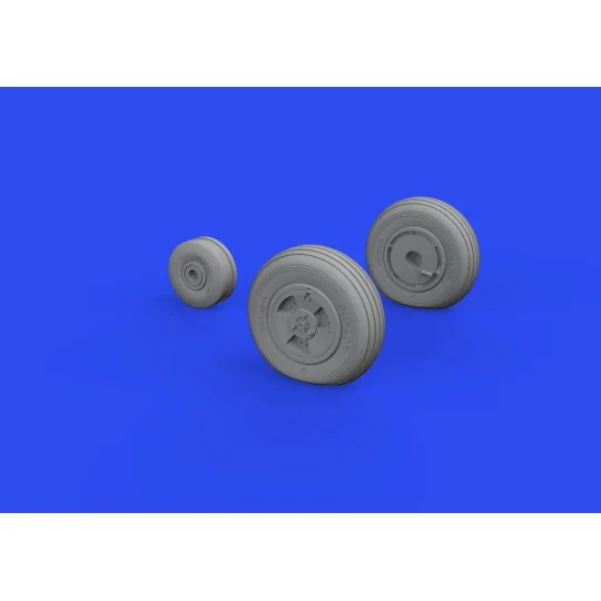 Vampire F.3 wheels, 1/48 - Eduard Accessories 648741