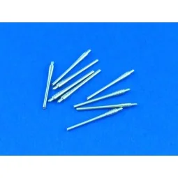 Set of 9 pcs 460 mm barrels for ships Richelieu, Jean Bart, 1/700 -... 2