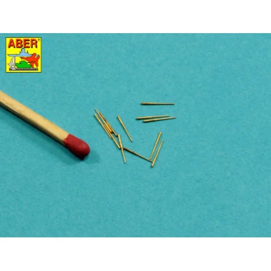Set of12 pcs 100 mm barrels for ships Richelieu, Jean Bart, 1/700 -...