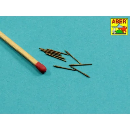 Set of 9 pcs 152 mm barrels for ships Richelieu, Jean Bart, 1/700 -...
