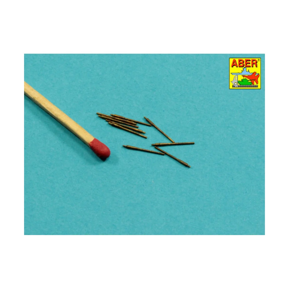 Set of 9 pcs 152 mm barrels for ships Richelieu, Jean Bart, 1/700 -...