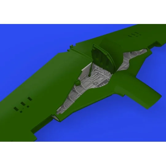 P-51D wheel bay PRINT, 1/48 - Eduard Accessories 648742