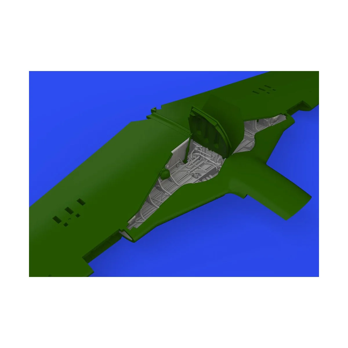 P-51D wheel bay PRINT, 1/48 - Eduard Accessories 648742