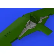 P-51D wheel bay PRINT, 1/48 - Eduard Accessories 648742