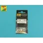 Set of 9 pcs 460 mm barrels for ships Richelieu, Jean Bart, 1/700 -...