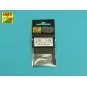 Set of 12 pcs 155 mm barrels for ships Yamato, Musashi, 1/700 - Abe...