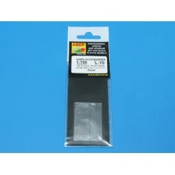 12 pcs 140 mm barrels for Hood, 1/700 - Aber Models RE-700 L10 2