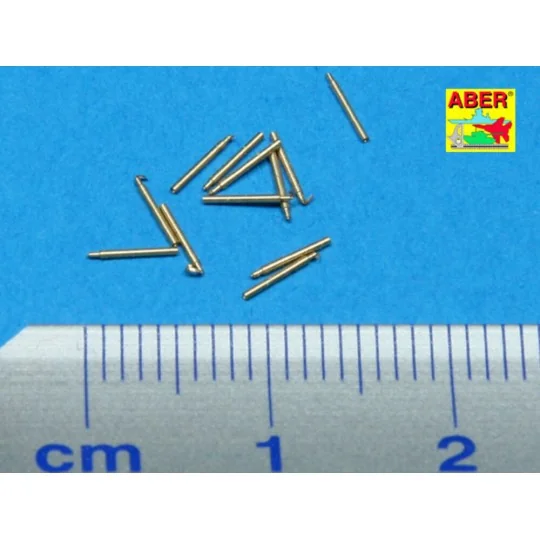 12 pcs 140 mm barrels for Hood, 1/700 - Aber Models RE-700 L10