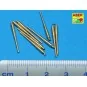 9 pcs 406 mm long barrels for North Carolina, 1/700 - Aber Models R...