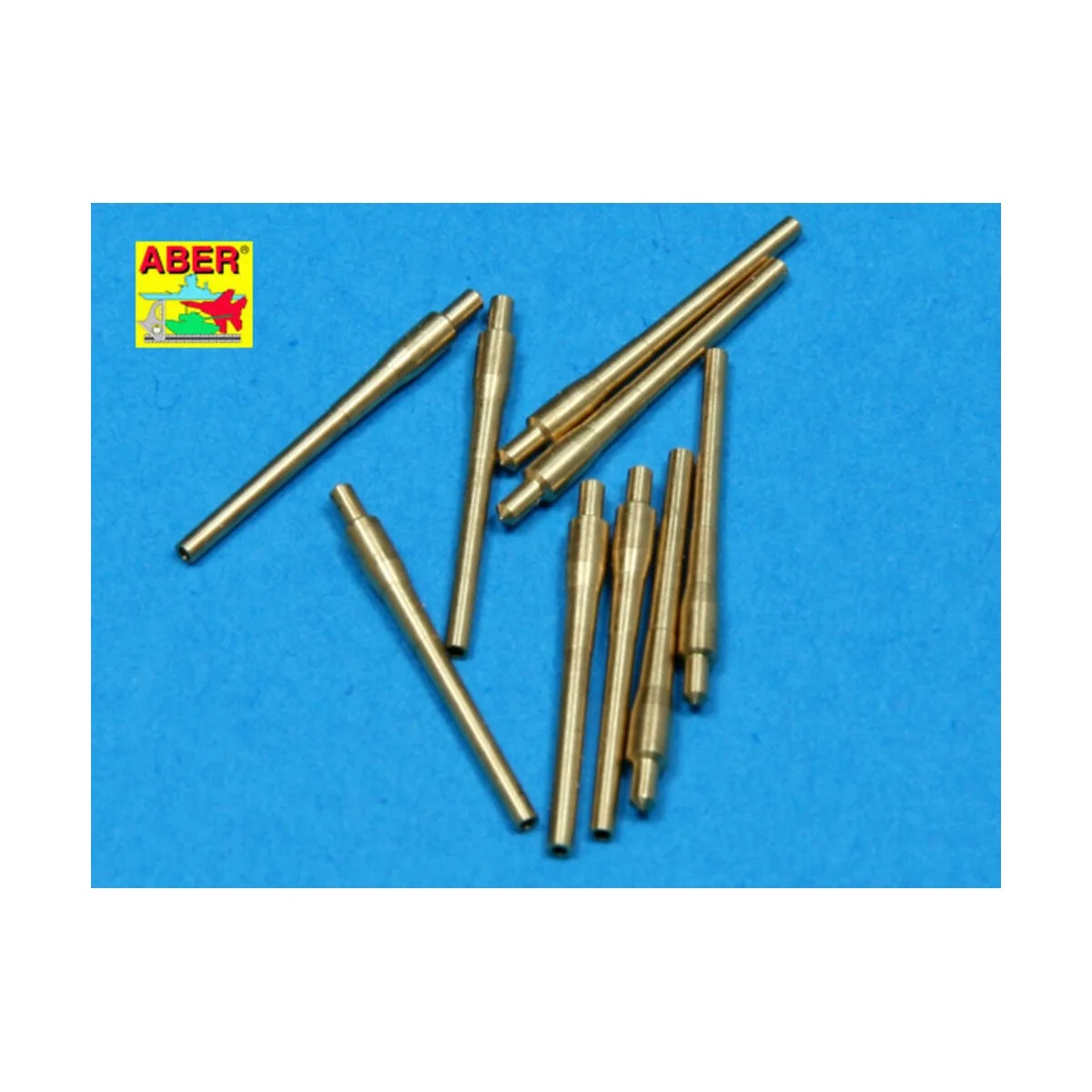 9 pcs 406 mm short barrels for North Carolina, 1/700 - Aber Models ...