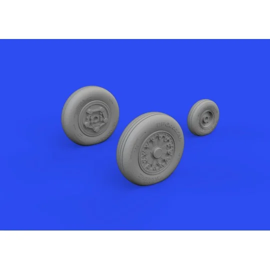 F-15A/B wheels, 1/48 - Eduard Accessories 648743