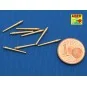 Set of 8 pcs 381mm short barrels for turrets with antiblast covers ...