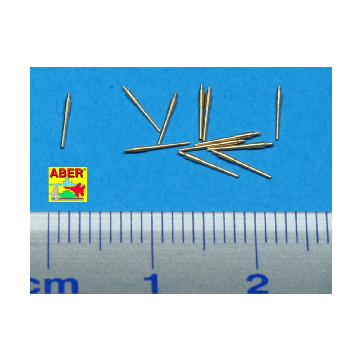 12 pcs 150 mm barrels for Bismarck, 1/700 - Aber Models RE-700 L15