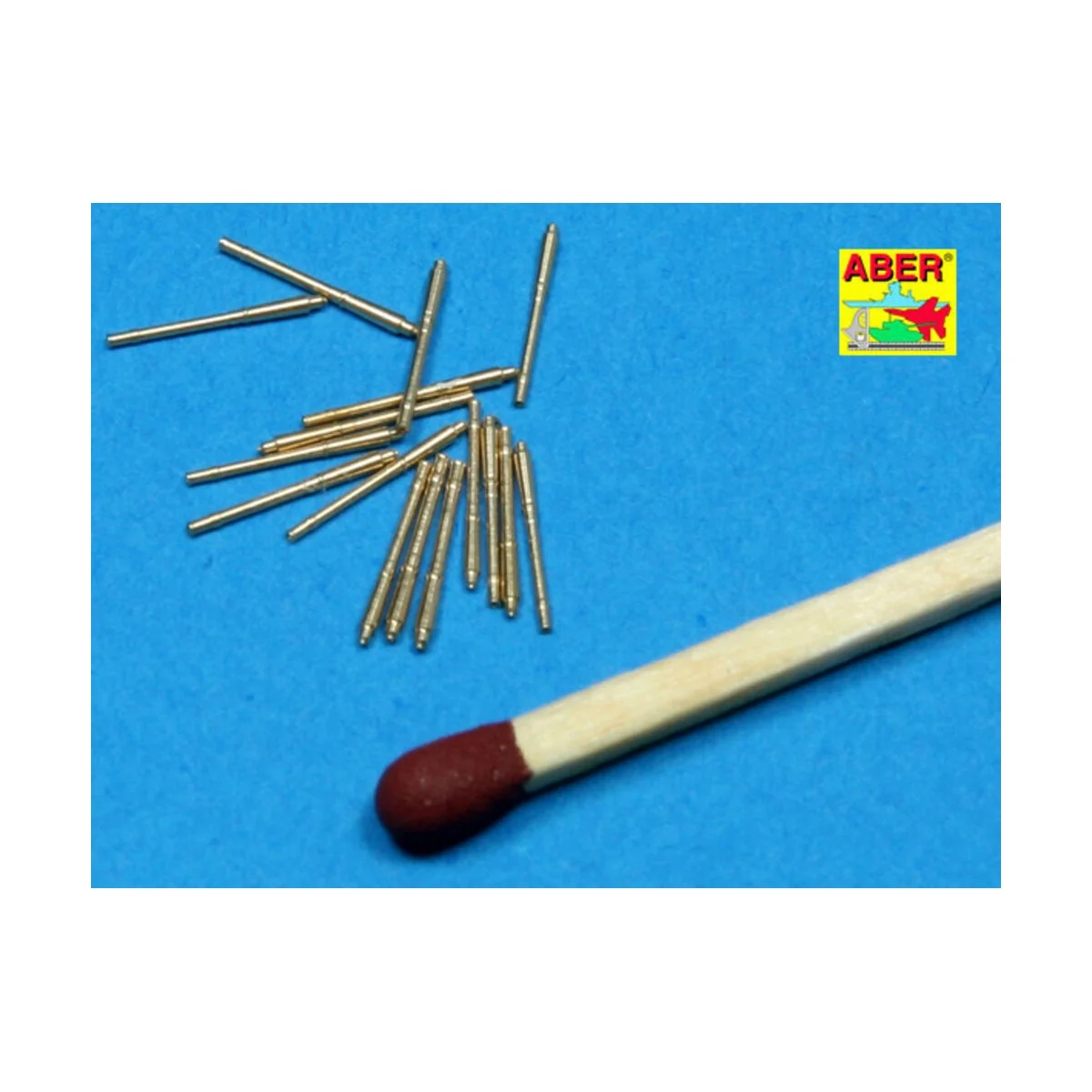 16 pcs 105 mm in C/37 mount for German, 1/700 - Aber Models RE-700 L17