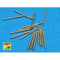 16 pcs 105 mm in C/37 mount for German, 1/700 - Aber Models RE-700 L17 2