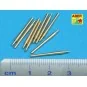 9 pcs 406 mm barrels for Nelson, Rodney, 1/700 - Aber Models RE-700...