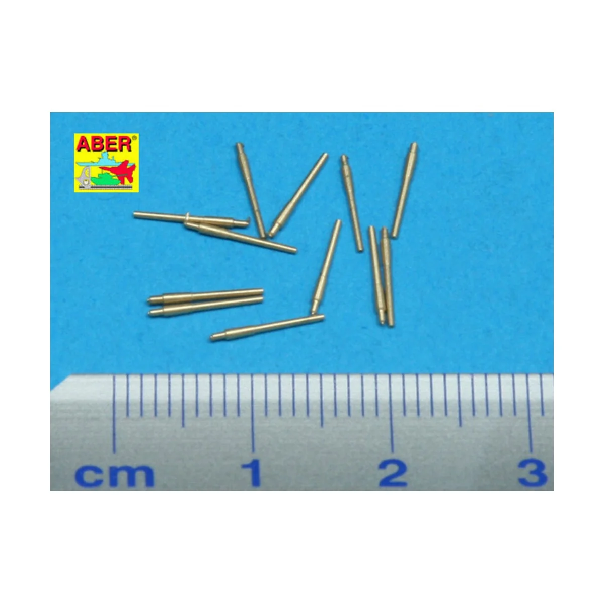 12 pcs 152 mm barrels for Nelson, Rodney, 1/700 - Aber Models RE-70...