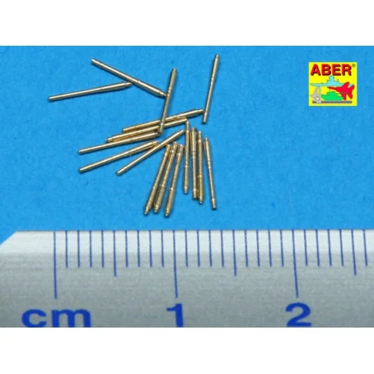 16 pcs 105 mm in C/37 mount for German, 1/700 - Aber Models RE-700 L17